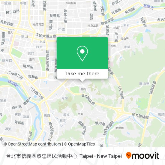 台北市信義區黎忠區民活動中心 map