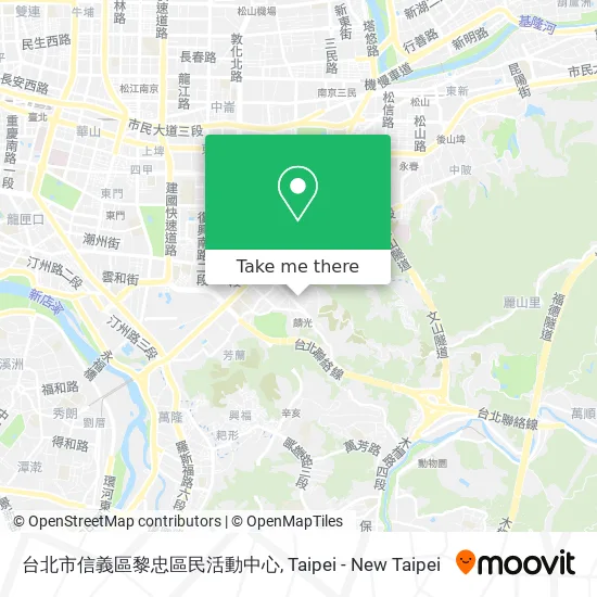 台北市信義區黎忠區民活動中心 map