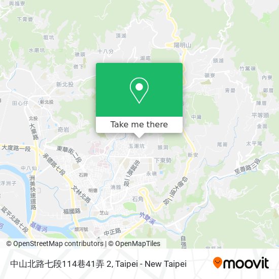 中山北路七段114巷41弄 2 map