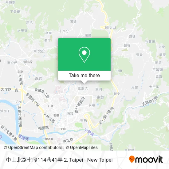 中山北路七段114巷41弄 2地圖