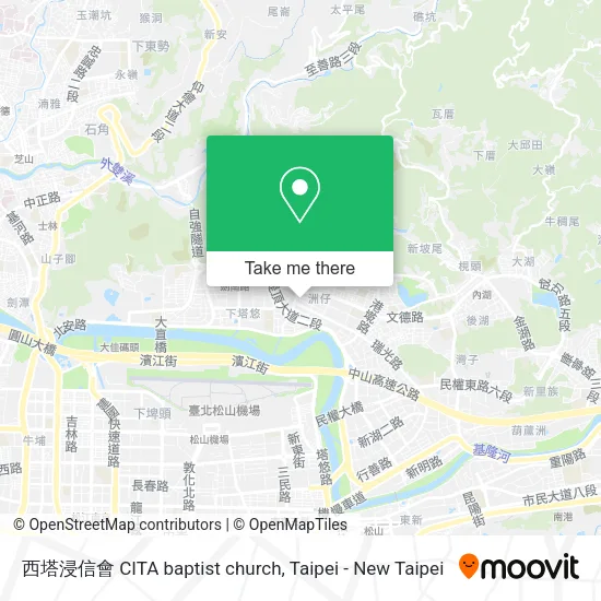 西塔浸信會 CITA baptist church map