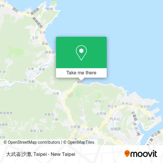大武崙沙灘 map
