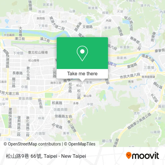 松山路9巷 66號地圖