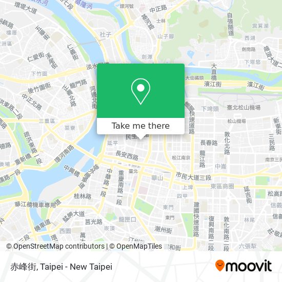 赤峰街 map