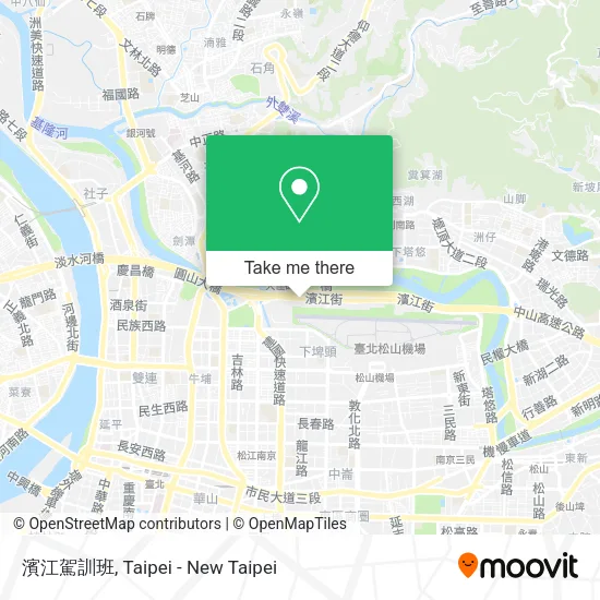 濱江駕訓班 map