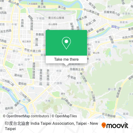 印度台北協會 India Taipei Association地圖