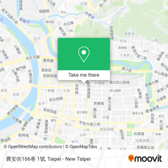 農安街166巷 1號地圖