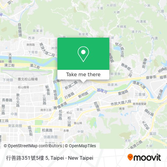 行善路351號5樓 5 map