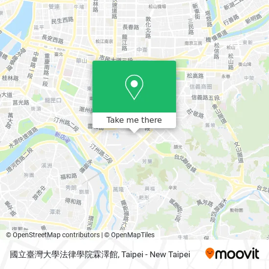 國立臺灣大學法律學院霖澤館 map