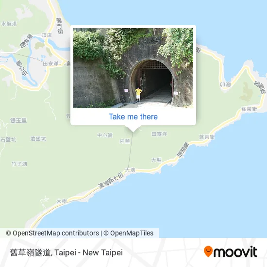 舊草嶺隧道 map