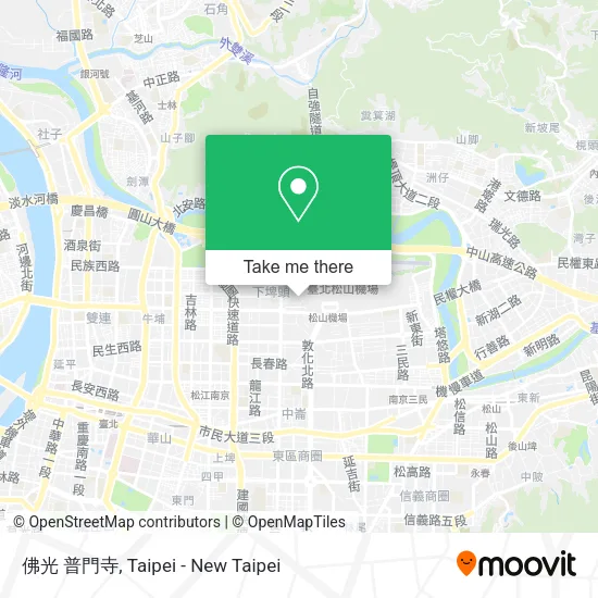 佛光 普門寺 map