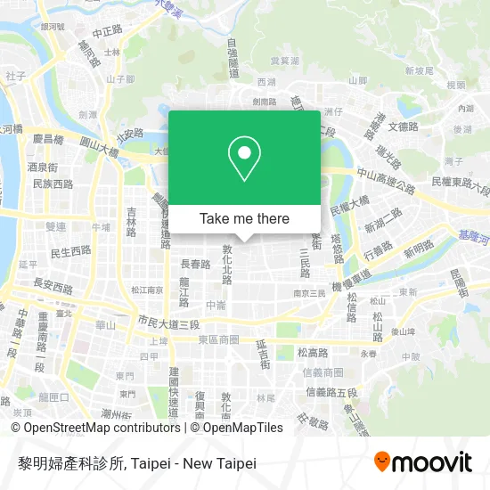 黎明婦產科診所地圖