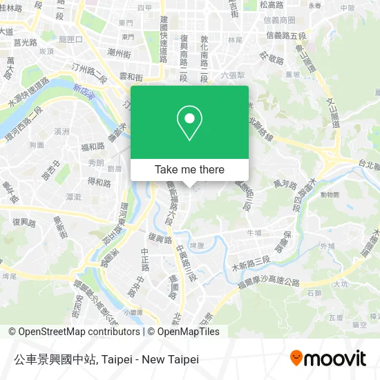 公車景興國中站地圖