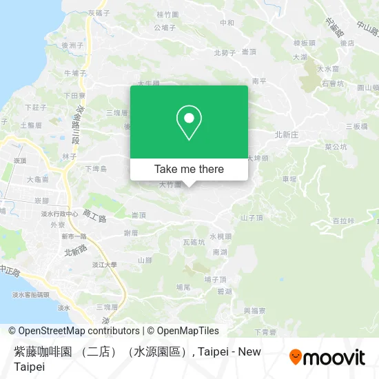 紫藤咖啡園 （二店）（水源園區）地圖
