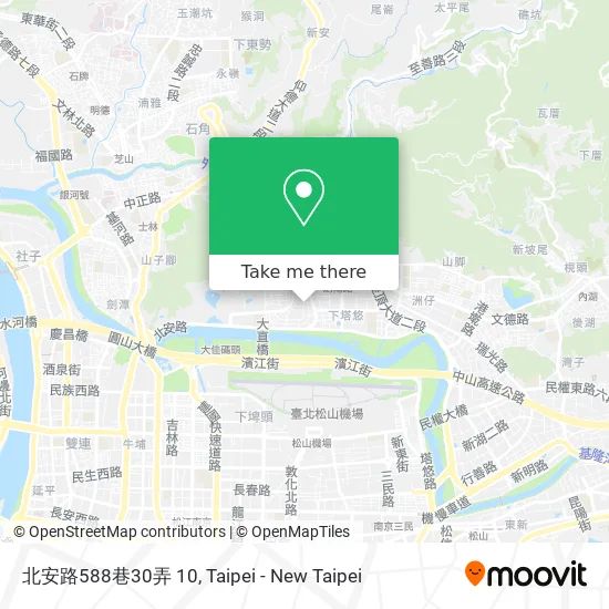 北安路588巷30弄 10 map