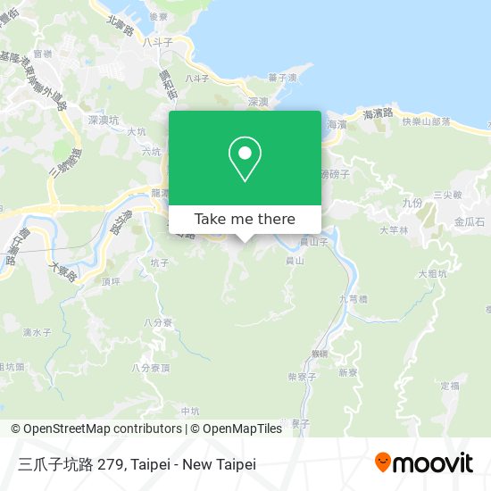 三爪子坑路 279 map