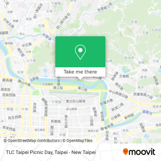 TLC Taipei Picnic Day map