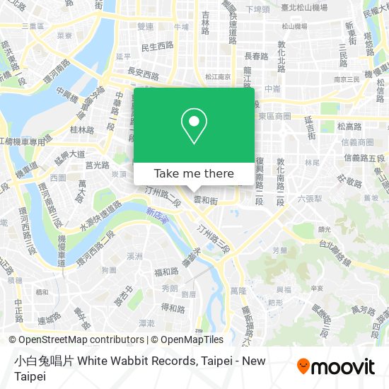 小白兔唱片 White Wabbit Records map