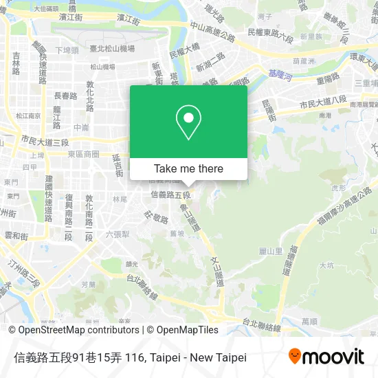 信義路五段91巷15弄 116地圖