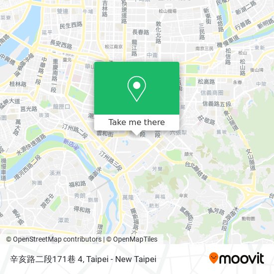 辛亥路二段171巷 4 map