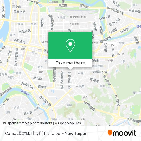 Cama 現烘咖啡專門店 map