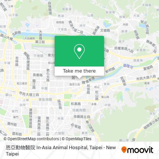 恩亞動物醫院 In-Asia Animal Hospital map