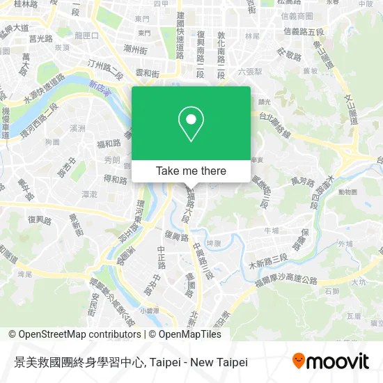 景美救國團終身學習中心 map
