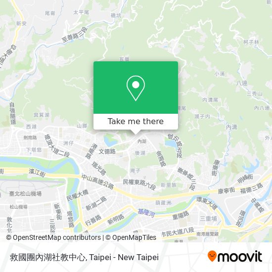 救國團內湖社教中心 map