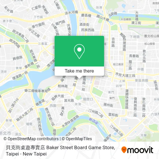 貝克街桌遊專賣店 Baker Street Board Game Store地圖