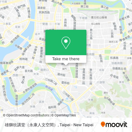 雄獅欣講堂（永康人文空間）地圖