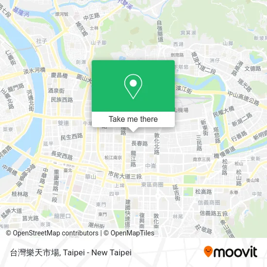 台灣樂天市場地圖