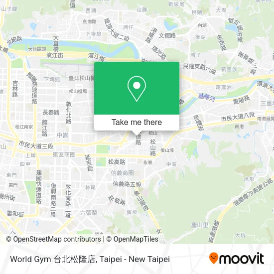 World Gym 台北松隆店 map