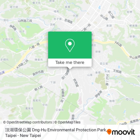頂湖環保公園 Dng-Hu Environmental Protection Park map