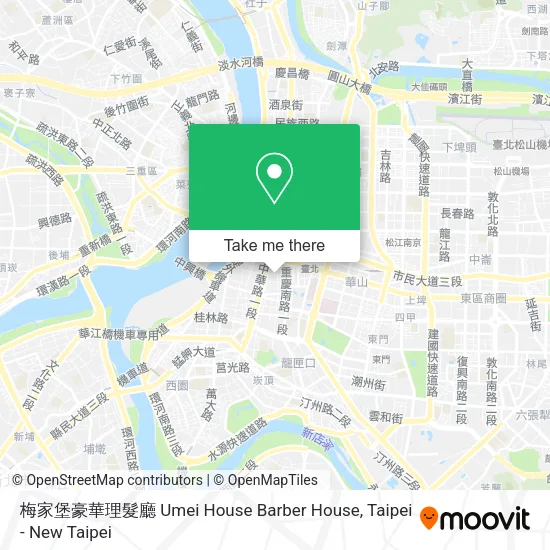 梅家堡豪華理髮廳 Umei House Barber House地圖
