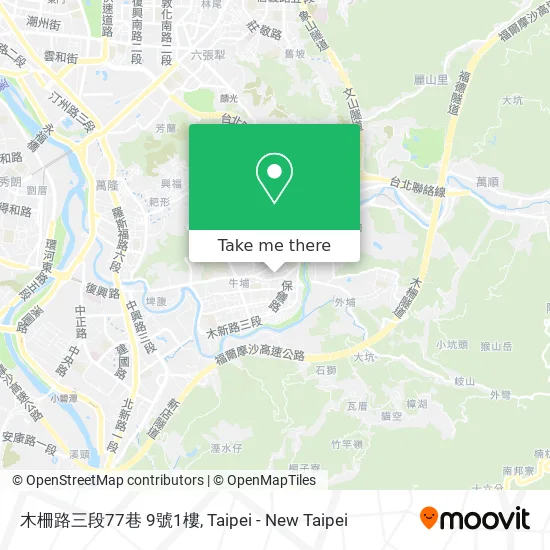 木柵路三段77巷 9號1樓 map