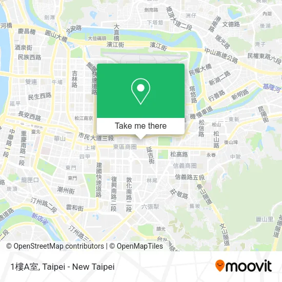 1樓A室 map