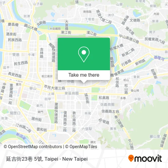 延吉街23巷 5號地圖