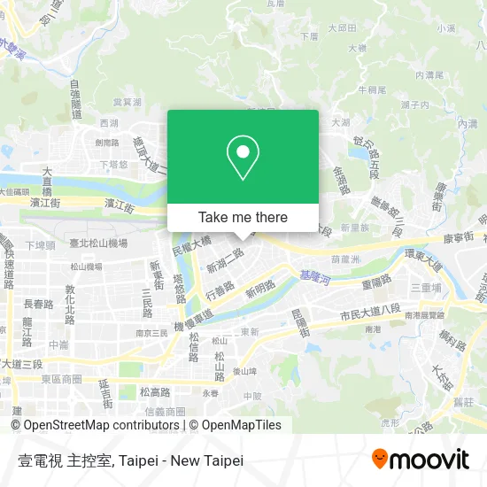 壹電視 主控室地圖