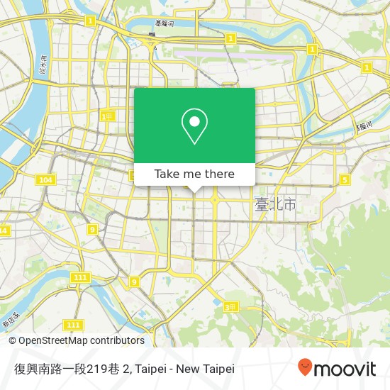 復興南路一段219巷 2 map