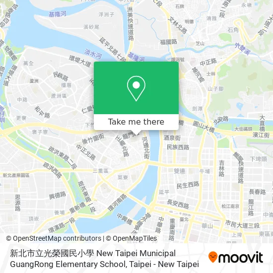 新北市立光榮國民小學 New Taipei Municipal GuangRong Elementary School map