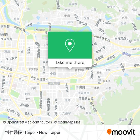 博仁醫院 map