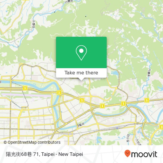 陽光街68巷 71 map