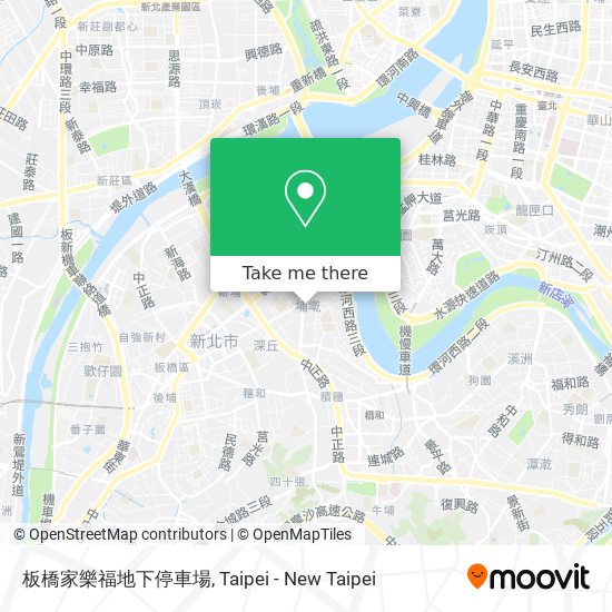 板橋家樂福地下停車場 map