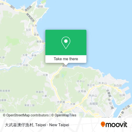 大武崙澳仔漁村地圖