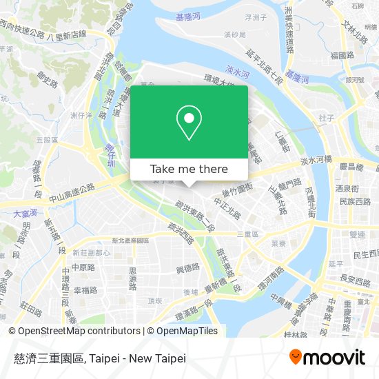慈濟三重園區 map