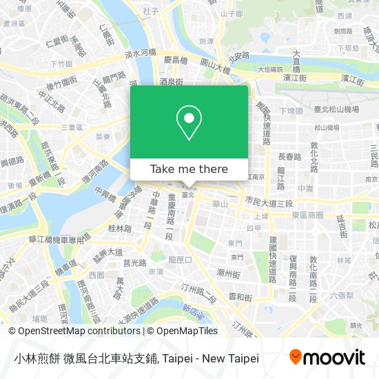 小林煎餅 微風台北車站支鋪 map