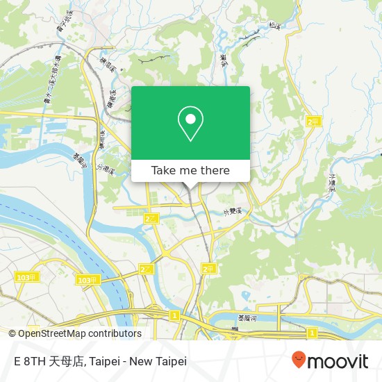 E 8TH 天母店 map