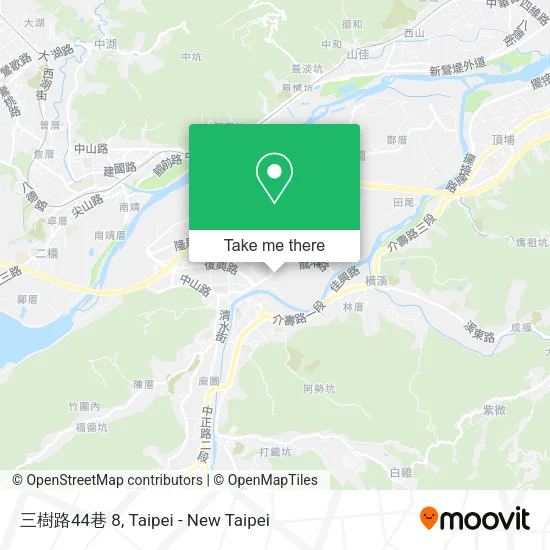 三樹路44巷 8地圖