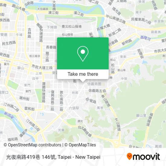 光復南路419巷 146號地圖