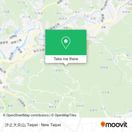 汐止大尖山 map